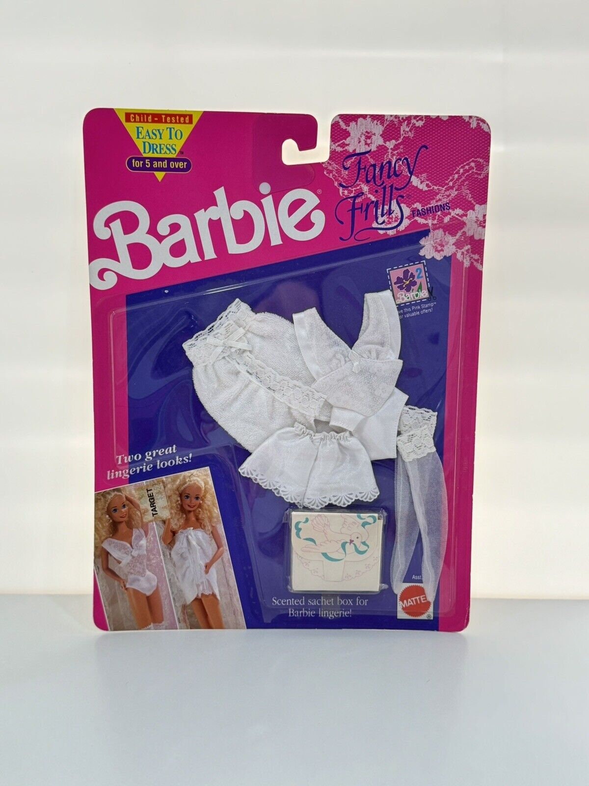 Barbie Fancy Frills #2977 Doll Lingerie 1991 90s Collectible Mattel