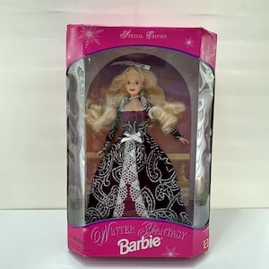 Winter Fantasy Barbie Doll Blonde Sam&#39;s Club Exclusive 1996 Mattel 17249 NRFB