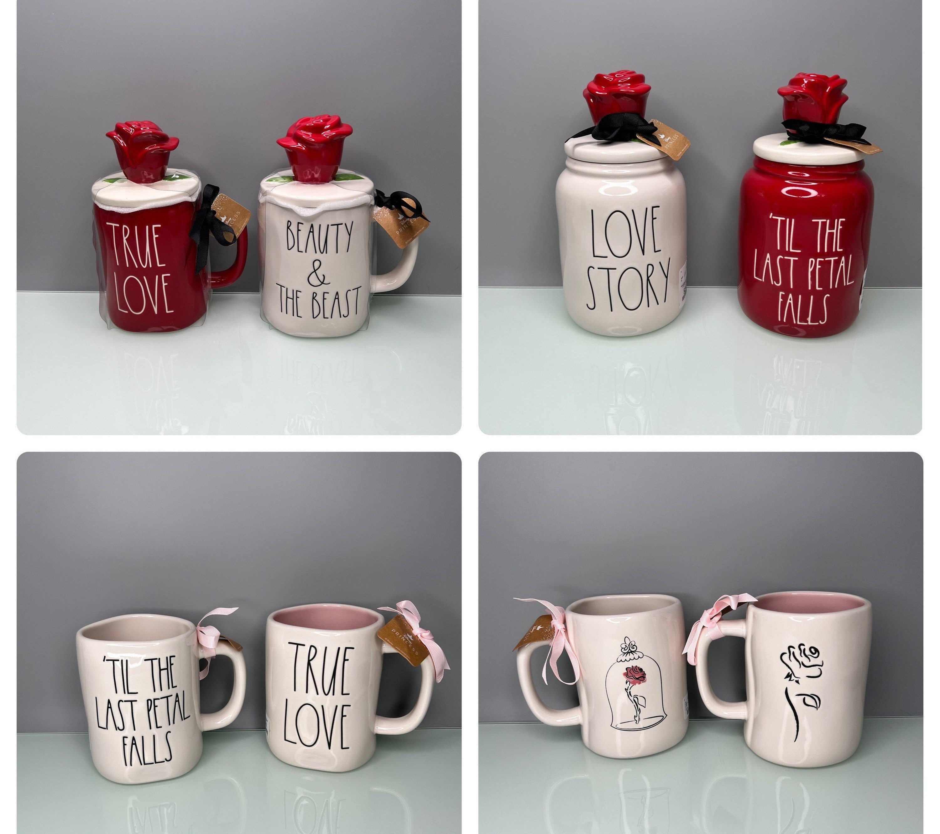 His Beauty & Her Beast Mug / Mug Set with Disney quotes — Hallmarked Design