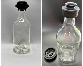 Large Antique Glass Medical I.V. Bottle Pyrex - American Sterilizer Co. Erie, PA