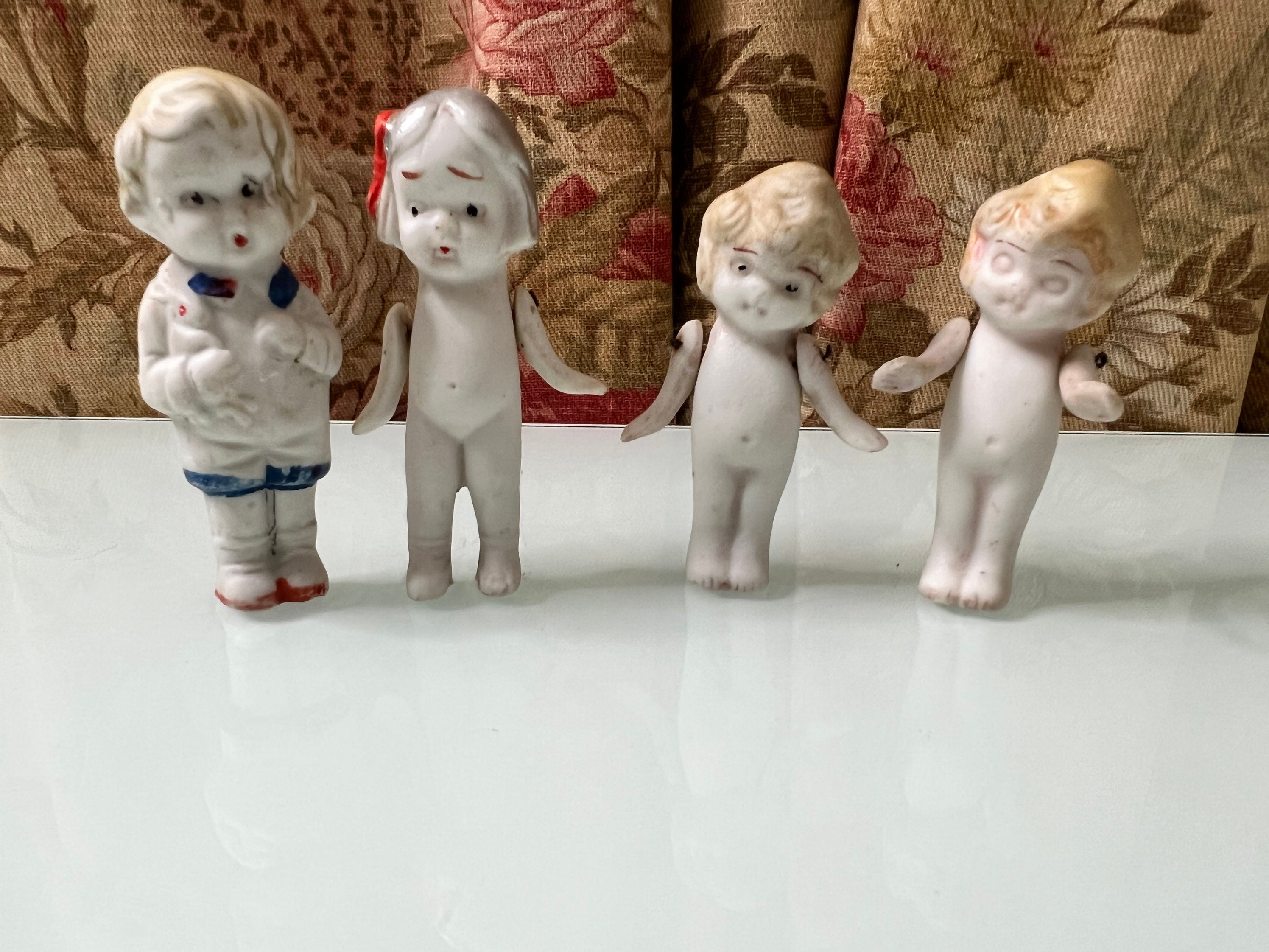 Vintage Bisque Penny Dolls (c.1920s) – Rush Creek Vintage