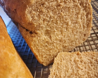 Whole Wheat Sourdough Sandwich loaf