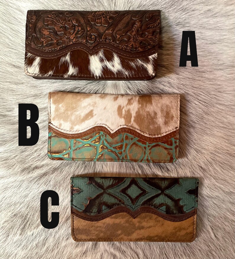 Checkbook Covers, Western Wallets image 4