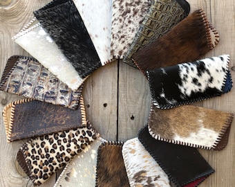 Cowhide Sunglass Case