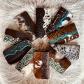 Checkbook Covers, Western Wallets