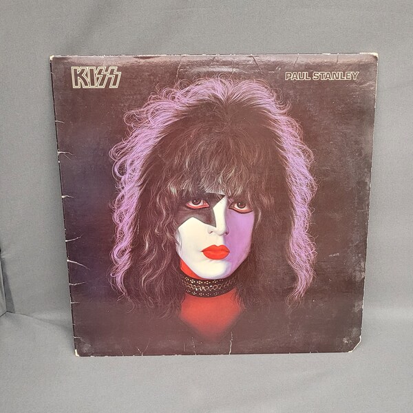 KISS Paul Stanley Solo Vinyl Album