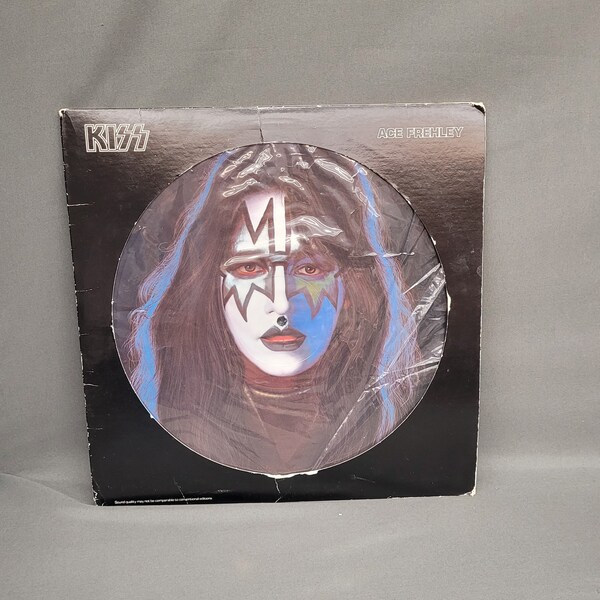 KISS Ace Freeley Solo Picture Disc Vinyl Album