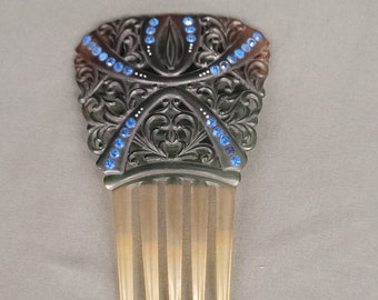 Vintage Spanish Style Fan Hair Comb