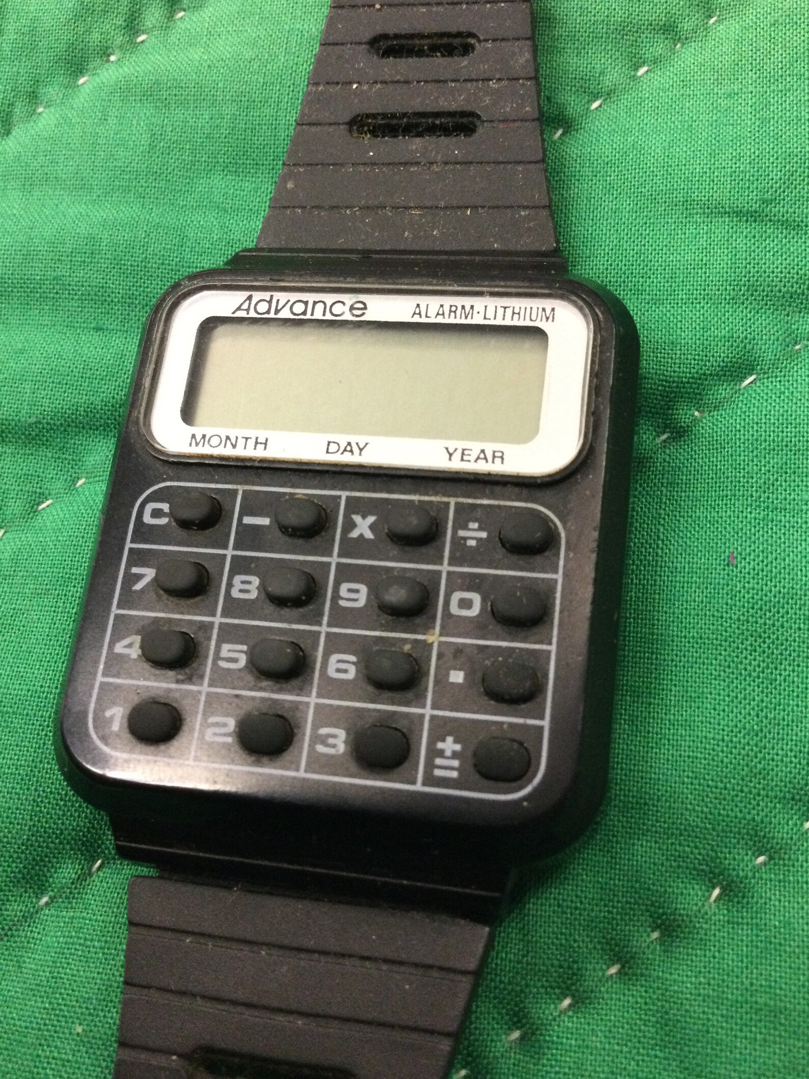Vintage Funky 80s Calculator Watch Untested Etsy
