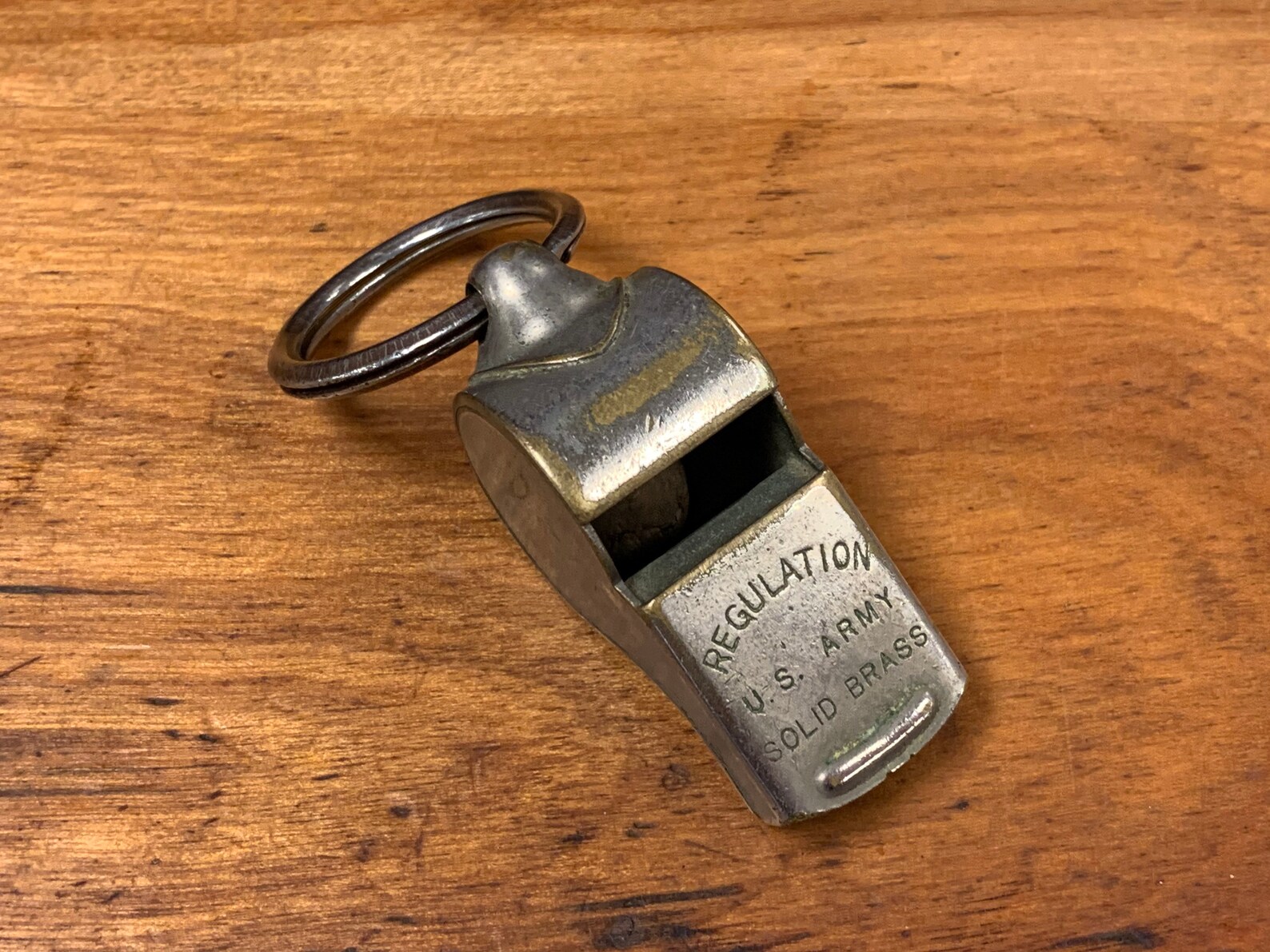 Vintage Regulation U.S. Army Solid Brass Whistle | Etsy