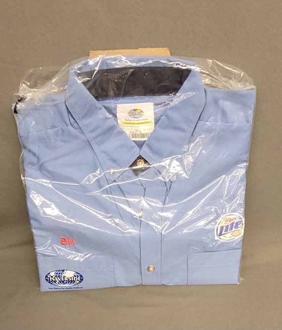 Miller Lite Delivery Driver Uniform Shirt NOS - image 3