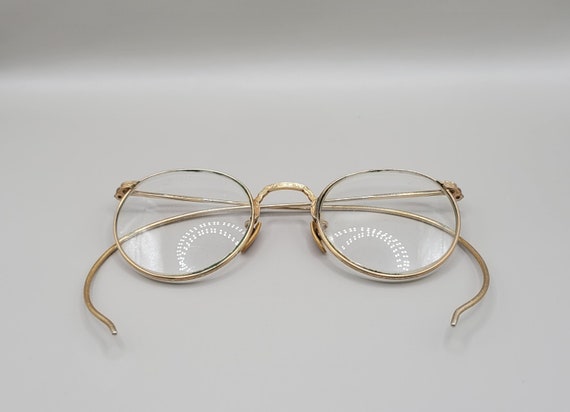 American Optical 10/12K Gold Filled Eyeglass Fram… - image 3