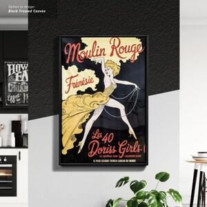 Framed Moulin Rouge