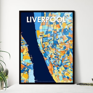 Kingsize England Kunst Poster - Lebendiges, Einzigartiges Wand Dekor für Zuhause | Perfekte personalisierte Geschenkidee!