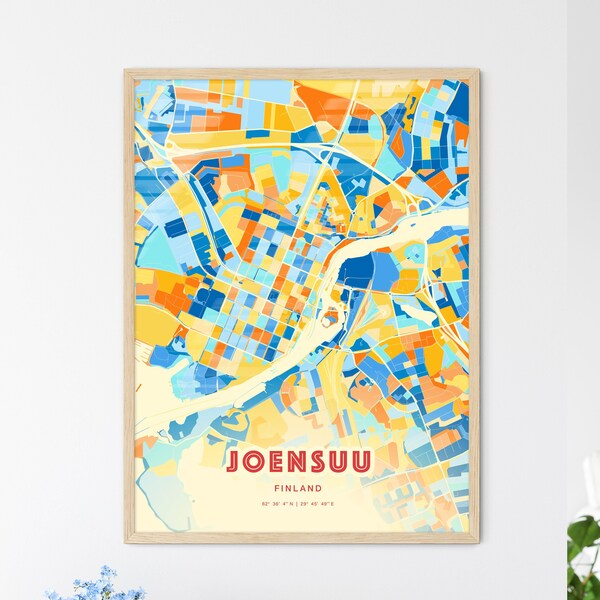 Blue Posters Etsy