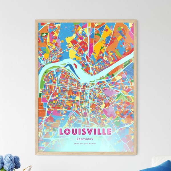 Louisville Poster Etsy