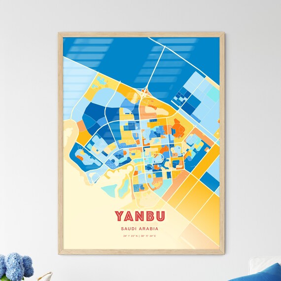 Yanbu Saudi Arabia Map
