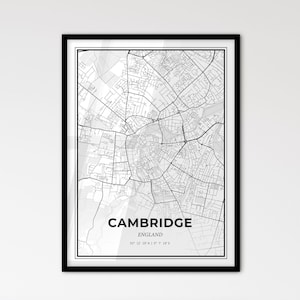 Straßburg England - Stadtplan im skandinavischen Stil für das moderne Wohndekor