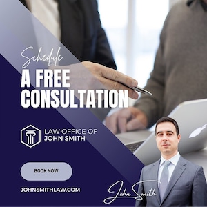 Law Firm Social Media Canva Templates
