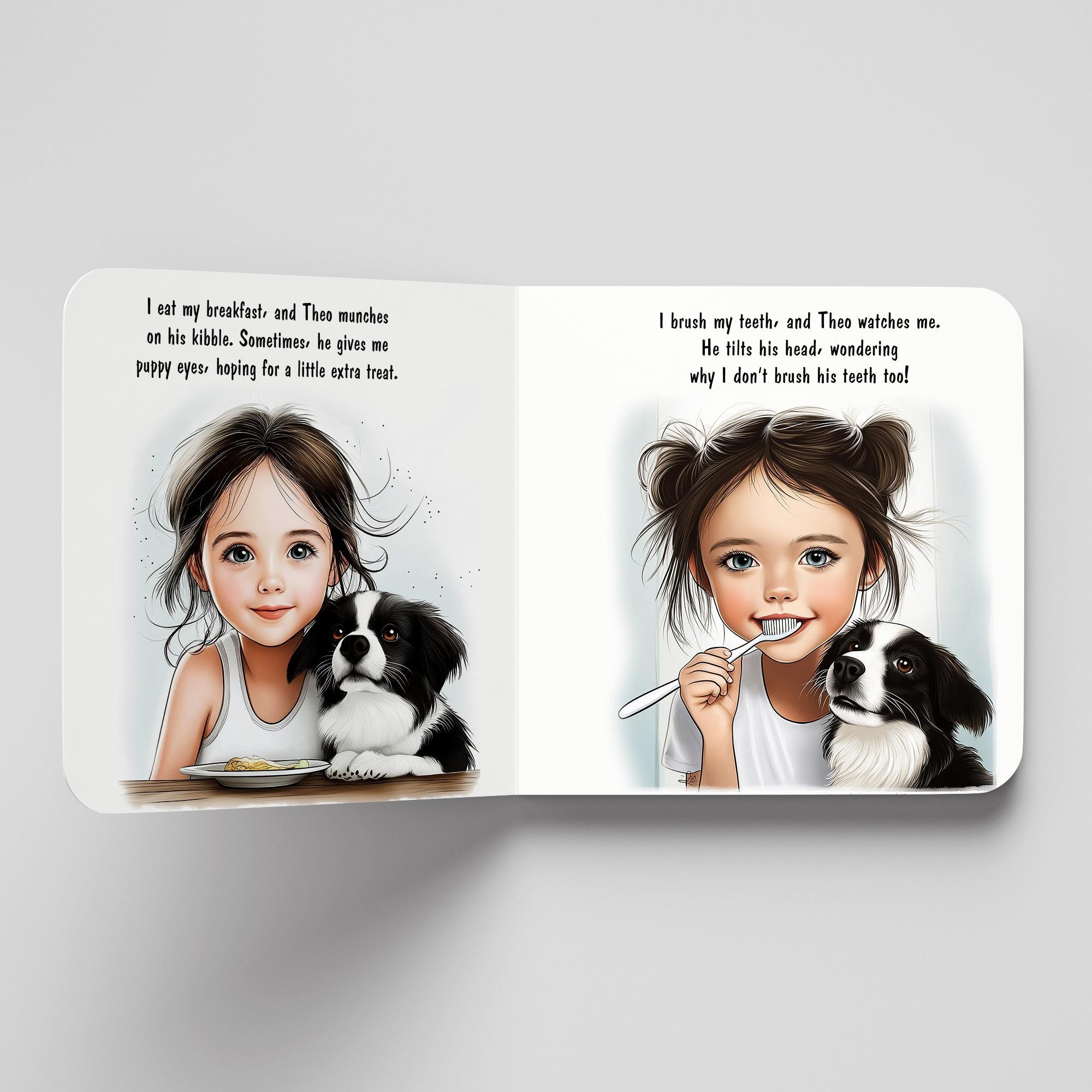Custom Childrens Book Dog - Personalized Childrens Book With Dog, Personalized Kid Book With Pets, Personalized Storybooks With Pets - Thumbnail 4