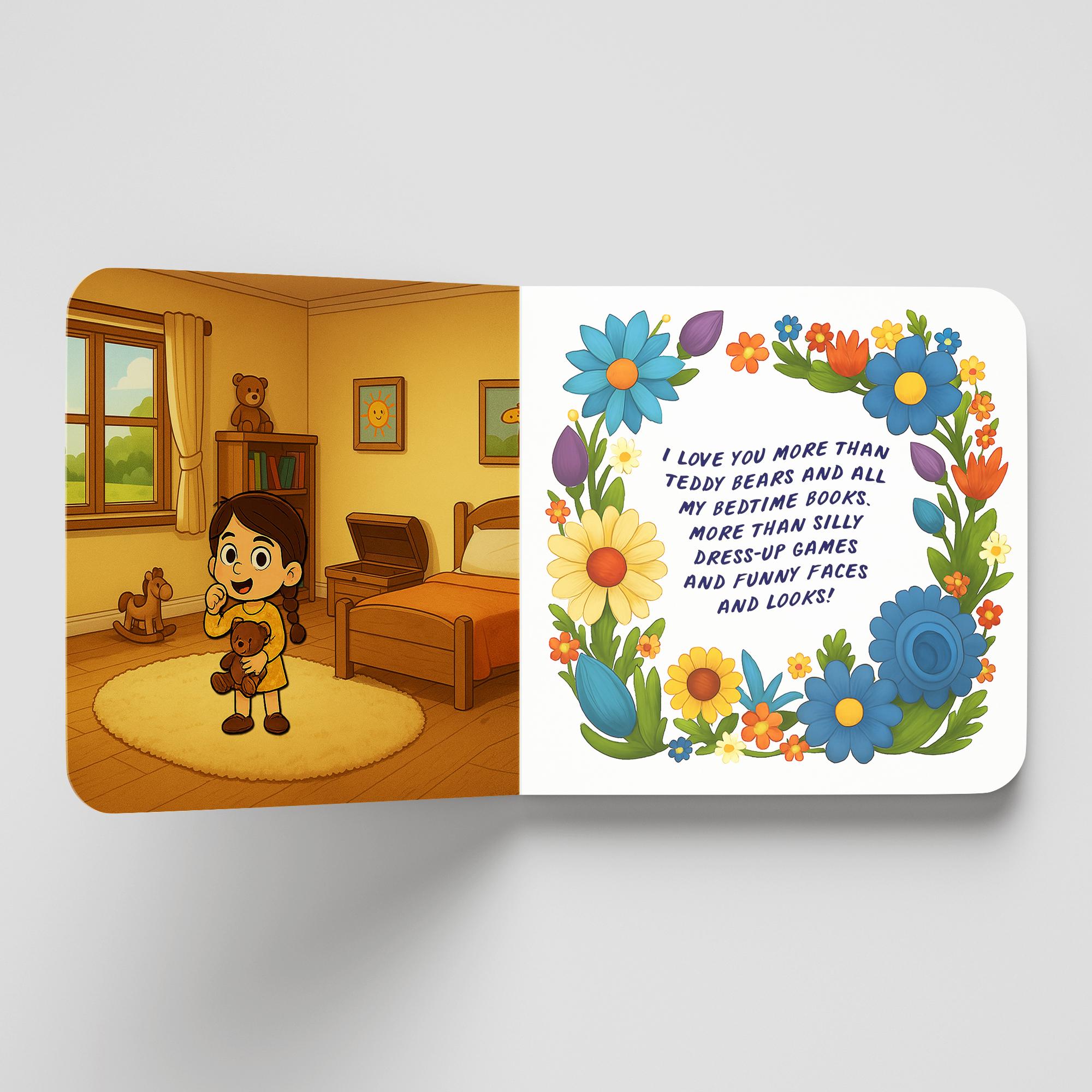 Personalized Children's Book - Father's Day Gift from Kids, Gift for Dad from Child, First Fathers Day, Gift for Dad, Book For Dad Gift - Thumbnail 6