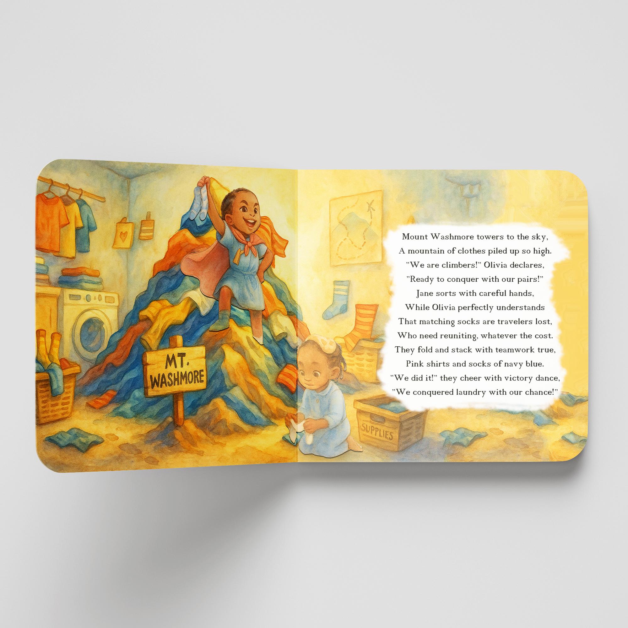 Personalized book for siblings - sibling gift, sibling newborn gifts, book for borher and sister, sister gift, brother gift, sibling love - Thumbnail 5