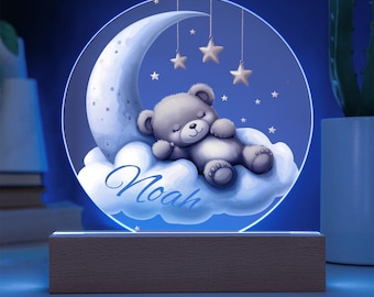 Personalized Night Light Baby Room – Custom Name LED Lamp, Nursery Light, Baby Gift, Toddler Room Light, night light name kids, custom lamp