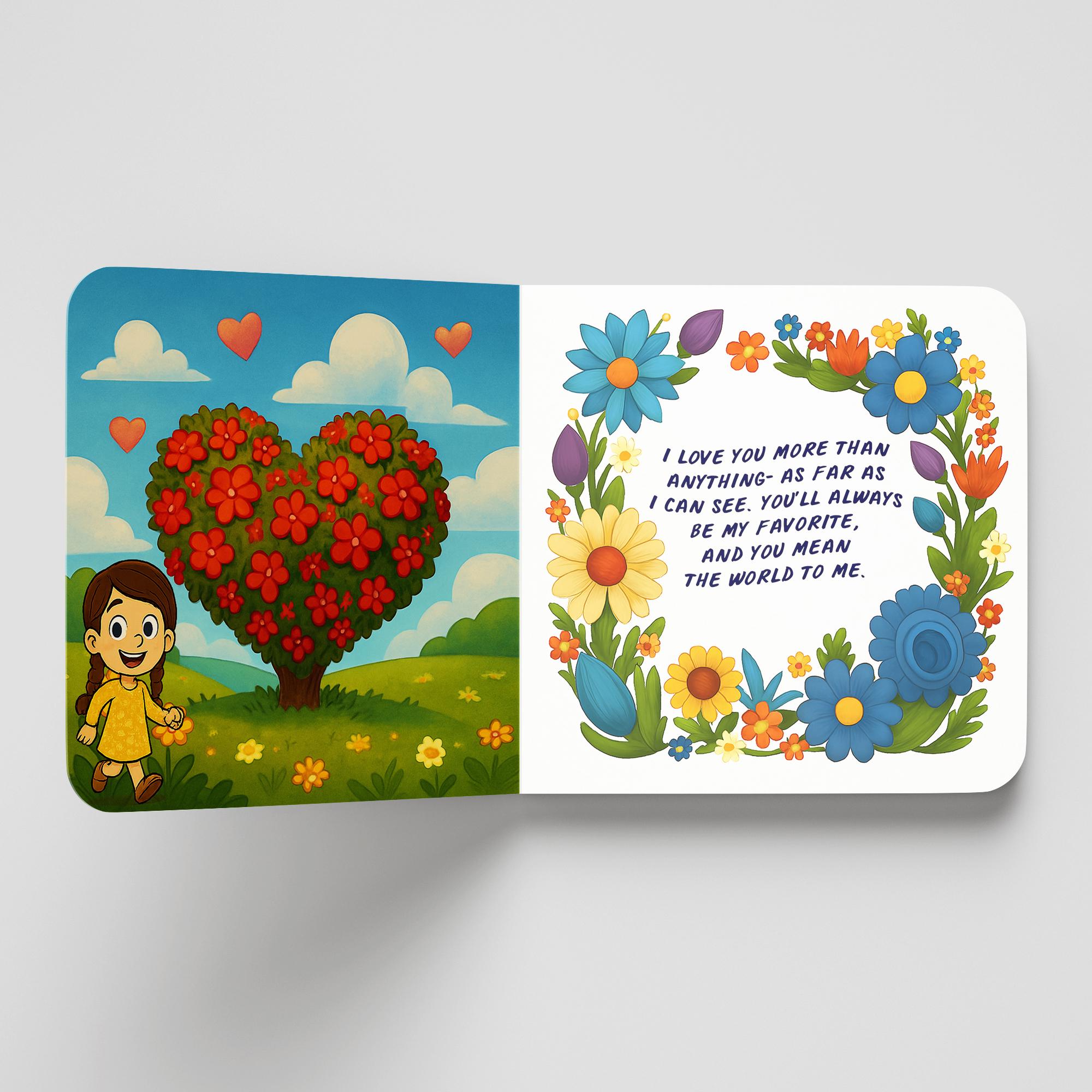 Personalized Children's Book - Father's Day Gift from Kids, Gift for Dad from Child, First Fathers Day, Gift for Dad, Book For Dad Gift - Thumbnail 2