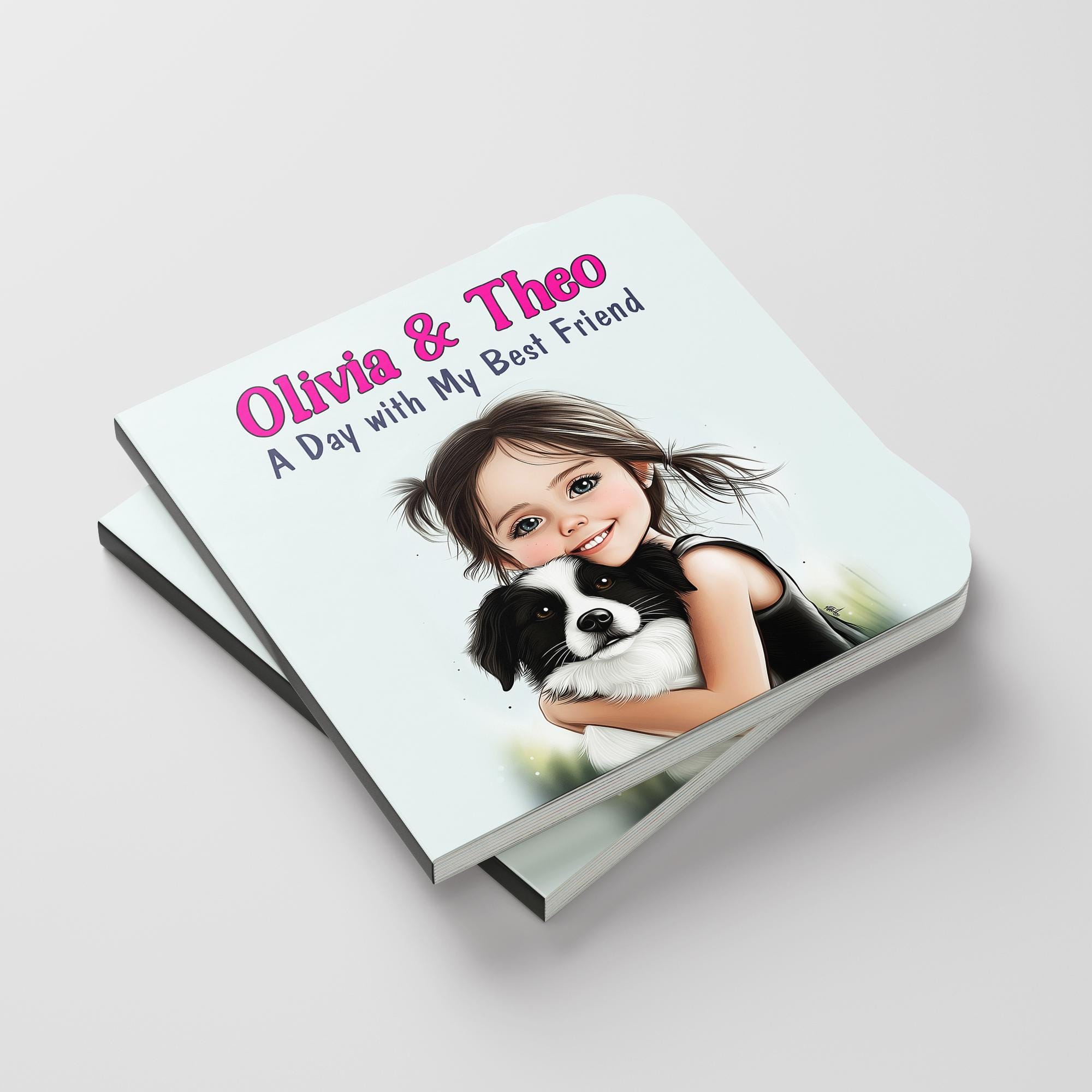 Custom Childrens Book Dog - Personalized Childrens Book With Dog, Personalized Kid Book With Pets, Personalized Storybooks With Pets - Thumbnail 2