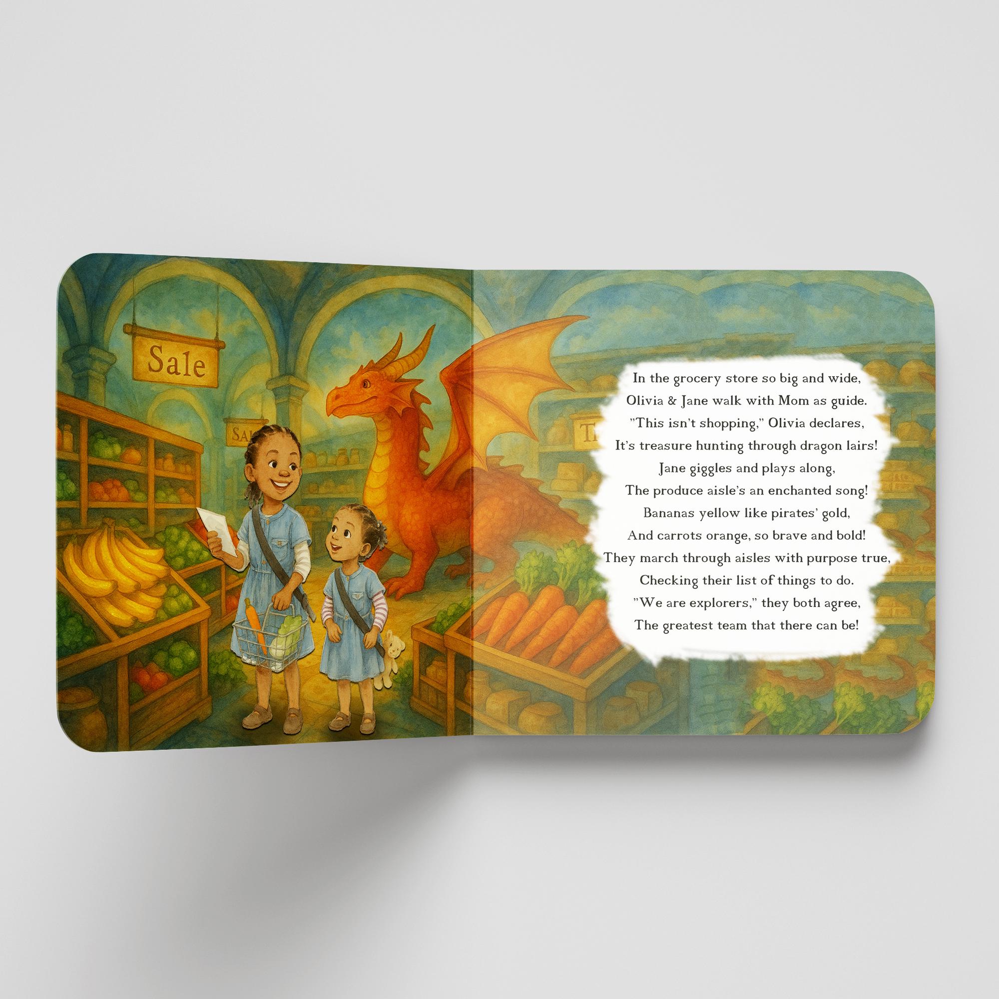Personalized book for siblings - sibling gift, sibling newborn gifts, book for borher and sister, sister gift, brother gift, sibling love - Thumbnail 3