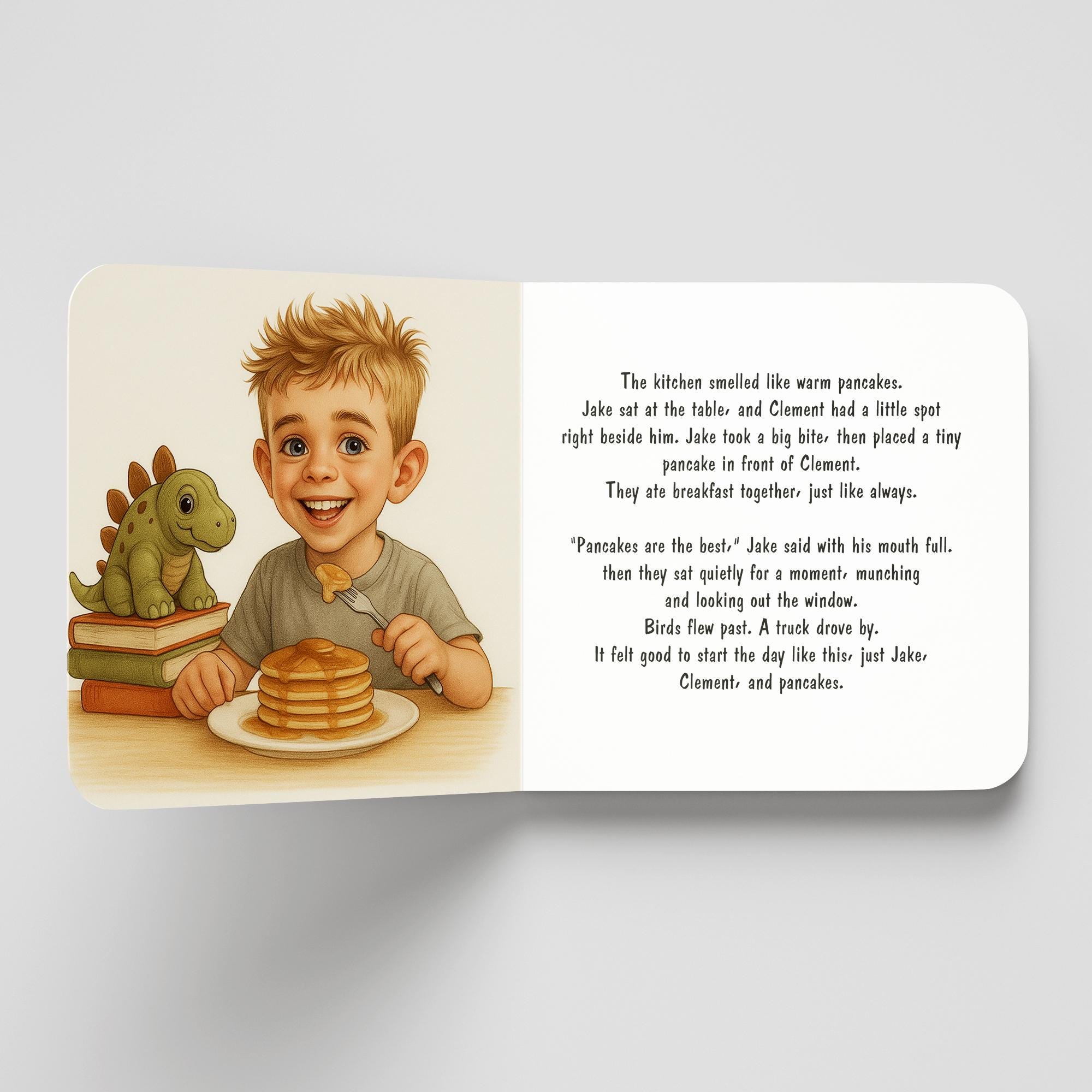 Personalized Kids Board Book | Custom Story with Child and Plush Toy | Unique Toddler Gift, Baby Keepsake, Bedtime Story, First Birthday - Thumbnail 3