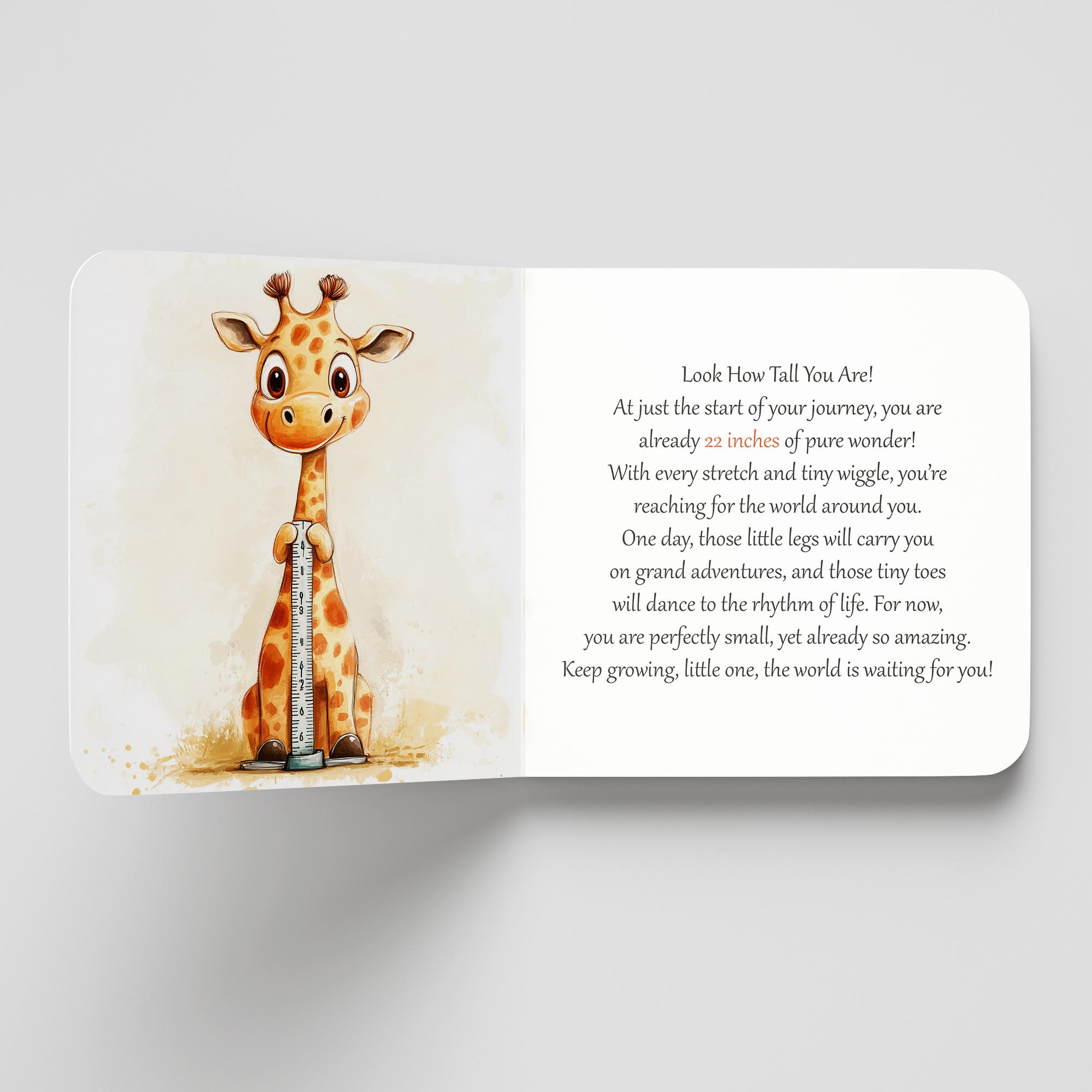 Welcome To The World Custom Baby Book - Personalized Book For Baby, Name Book For Kids, New Baby Gift, When You Were Born, Books For New Mom - Thumbnail 4