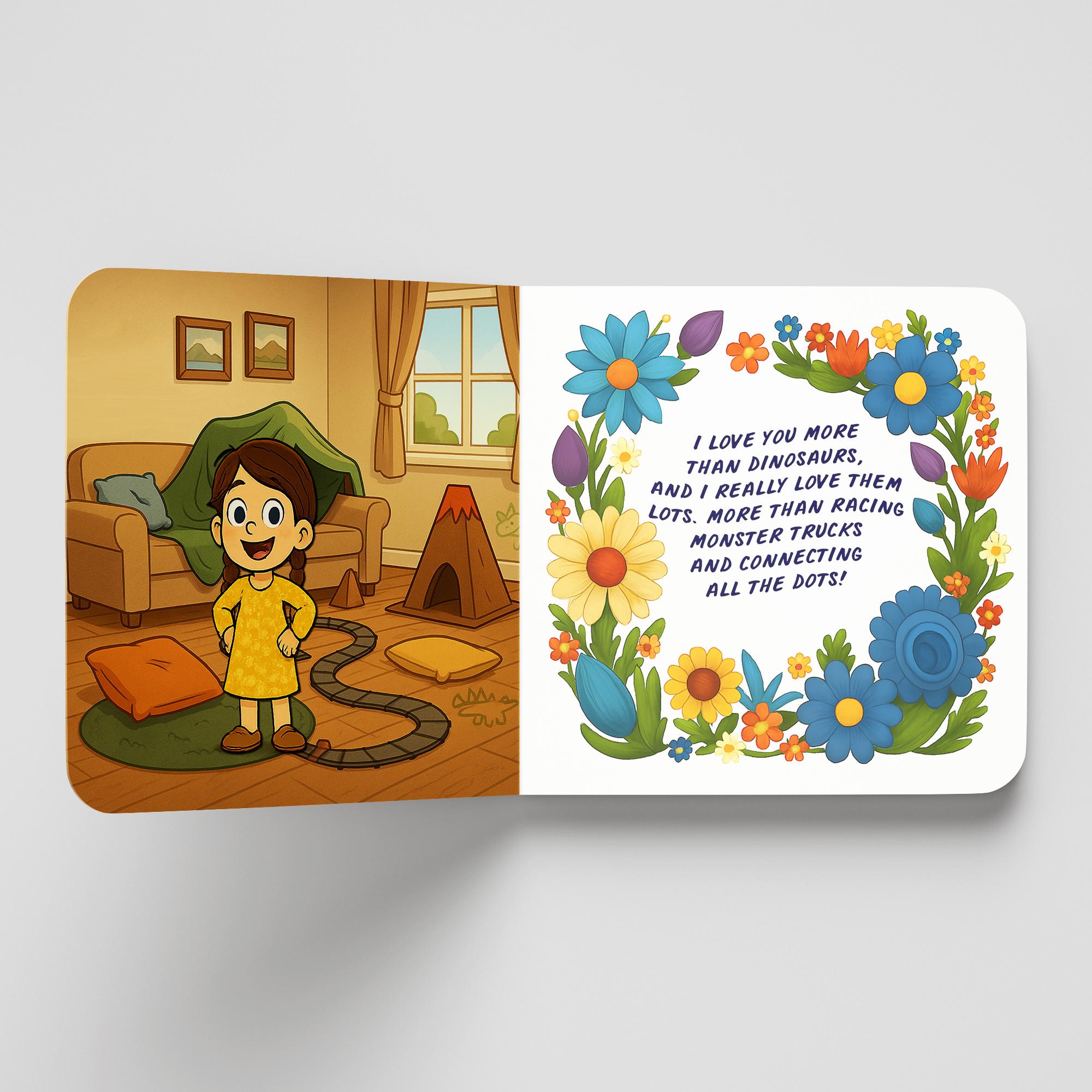 Personalized Children's Book - Father's Day Gift from Kids, Gift for Dad from Child, First Fathers Day, Gift for Dad, Book For Dad Gift - Thumbnail 7