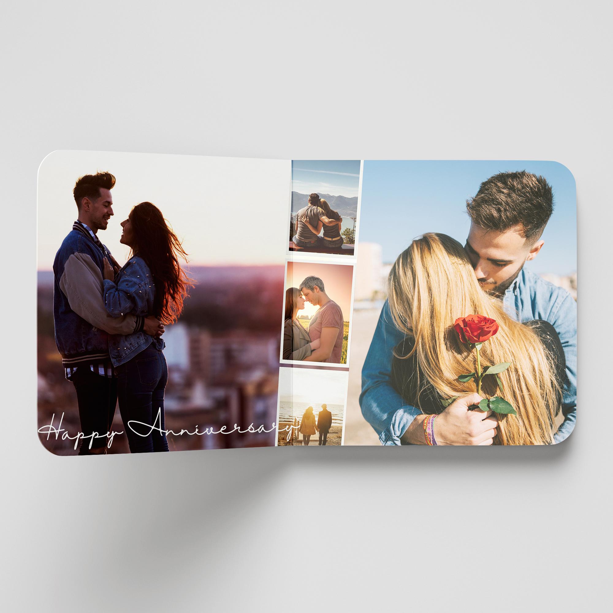 Personalized Book For Anniversary - anniversary photo book, anniversary photo gift, anniversary photo collage, anniversary photo gift - Thumbnail 5