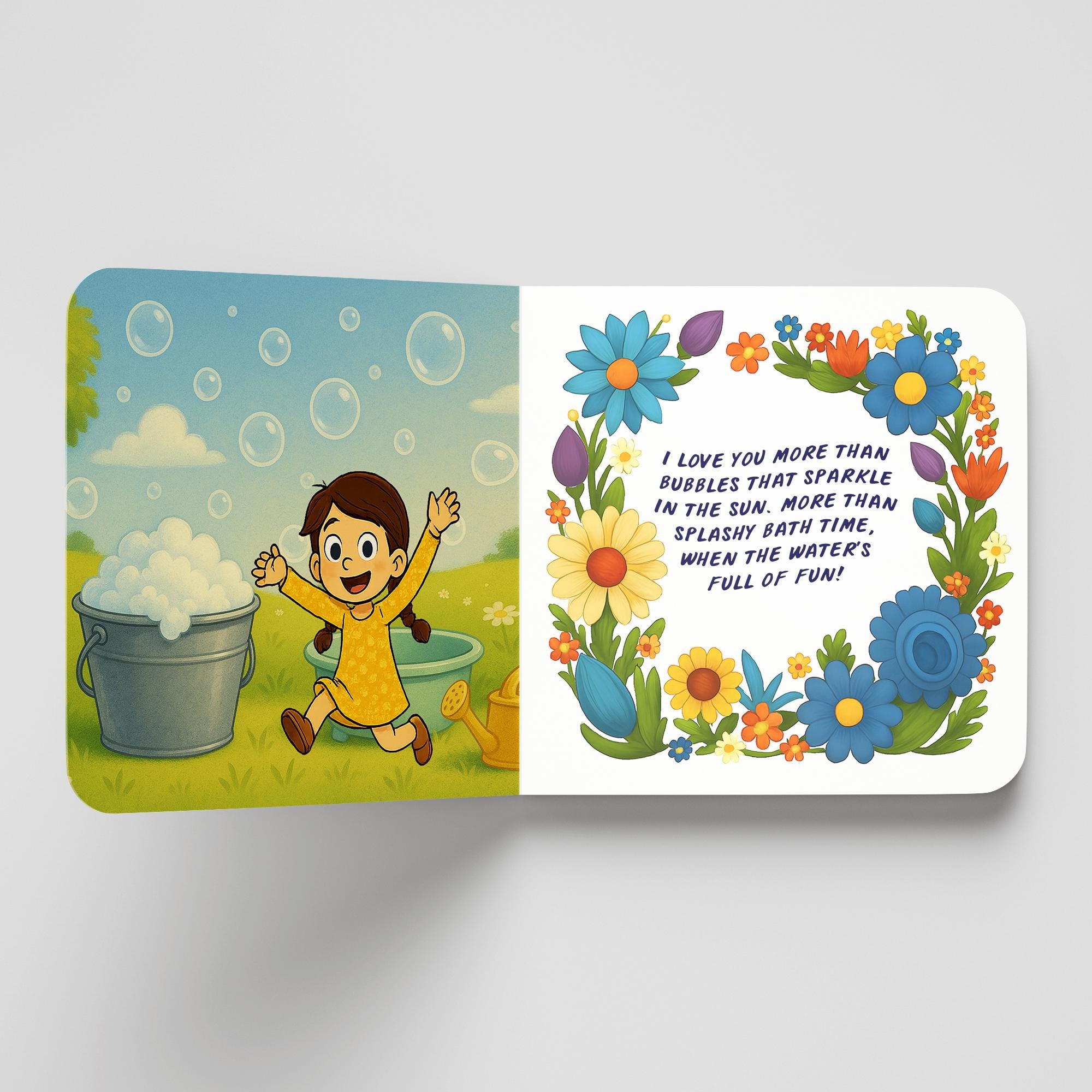 Personalized Children's Book - Father's Day Gift from Kids, Gift for Dad from Child, First Fathers Day, Gift for Dad, Book For Dad Gift - Thumbnail 5