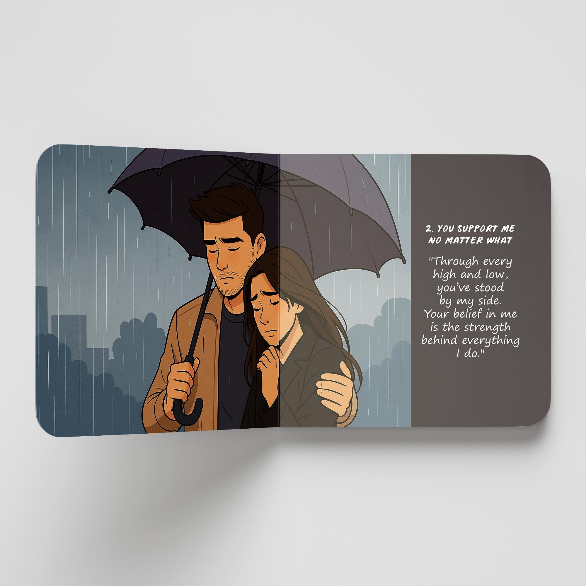 Personalized Book For Couple - Personalized Book For Boyfriend, reasons i love you, reasons why i love you, boyfriend birthday gift - Thumbnail 3