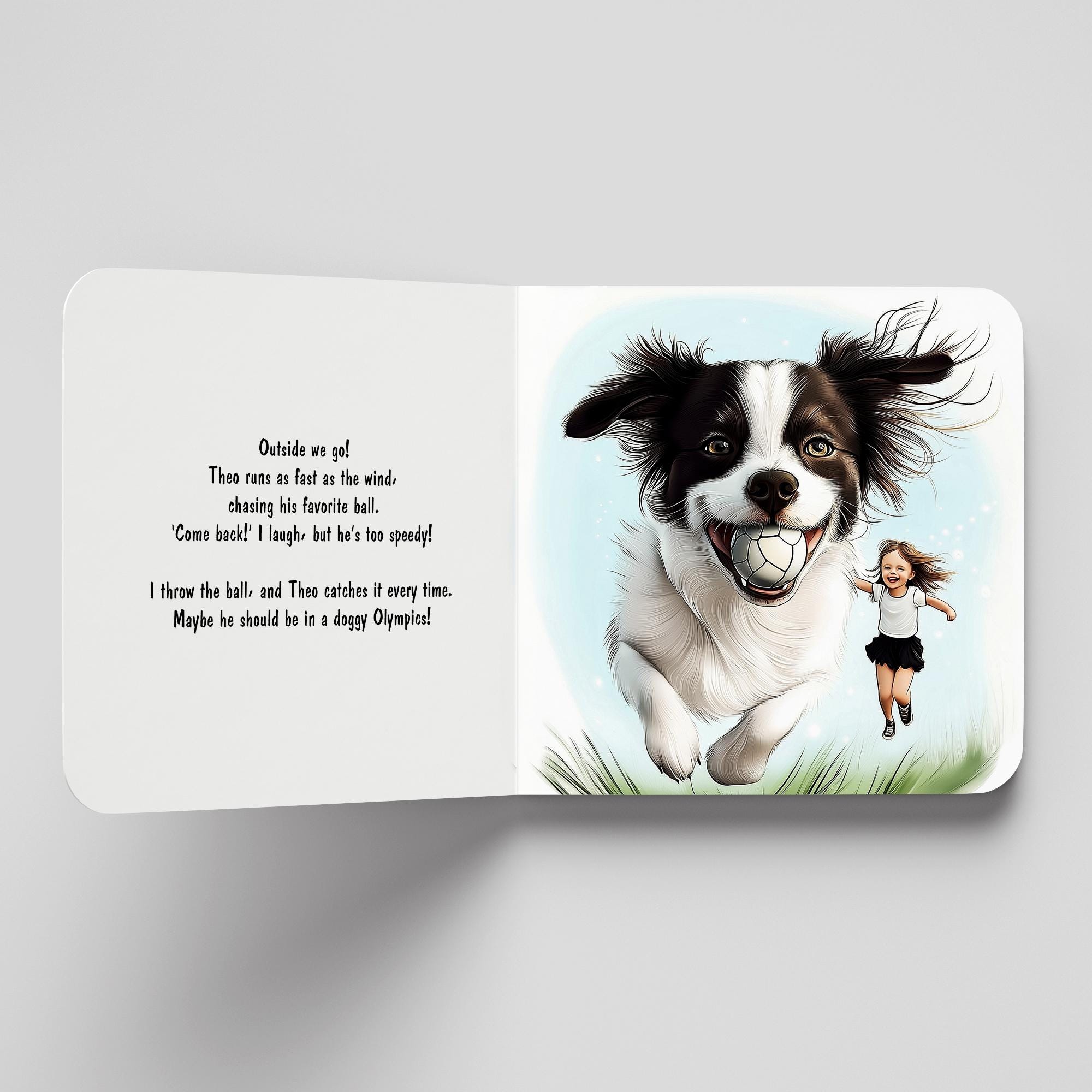 Custom Childrens Book Dog - Personalized Childrens Book With Dog, Personalized Kid Book With Pets, Personalized Storybooks With Pets - Thumbnail 5