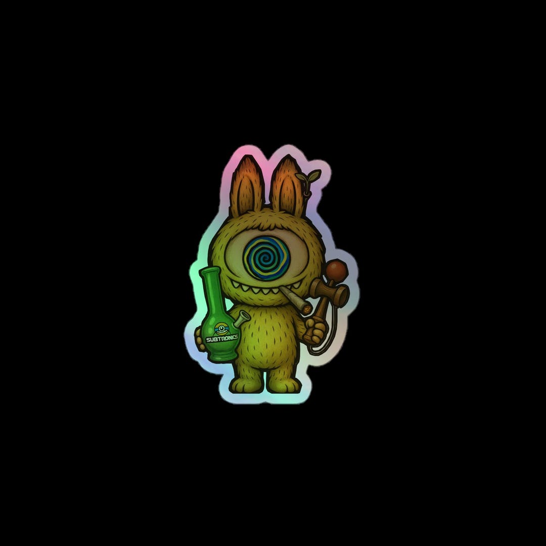 Sububu Sticker, EDITION HOLO - Etsy