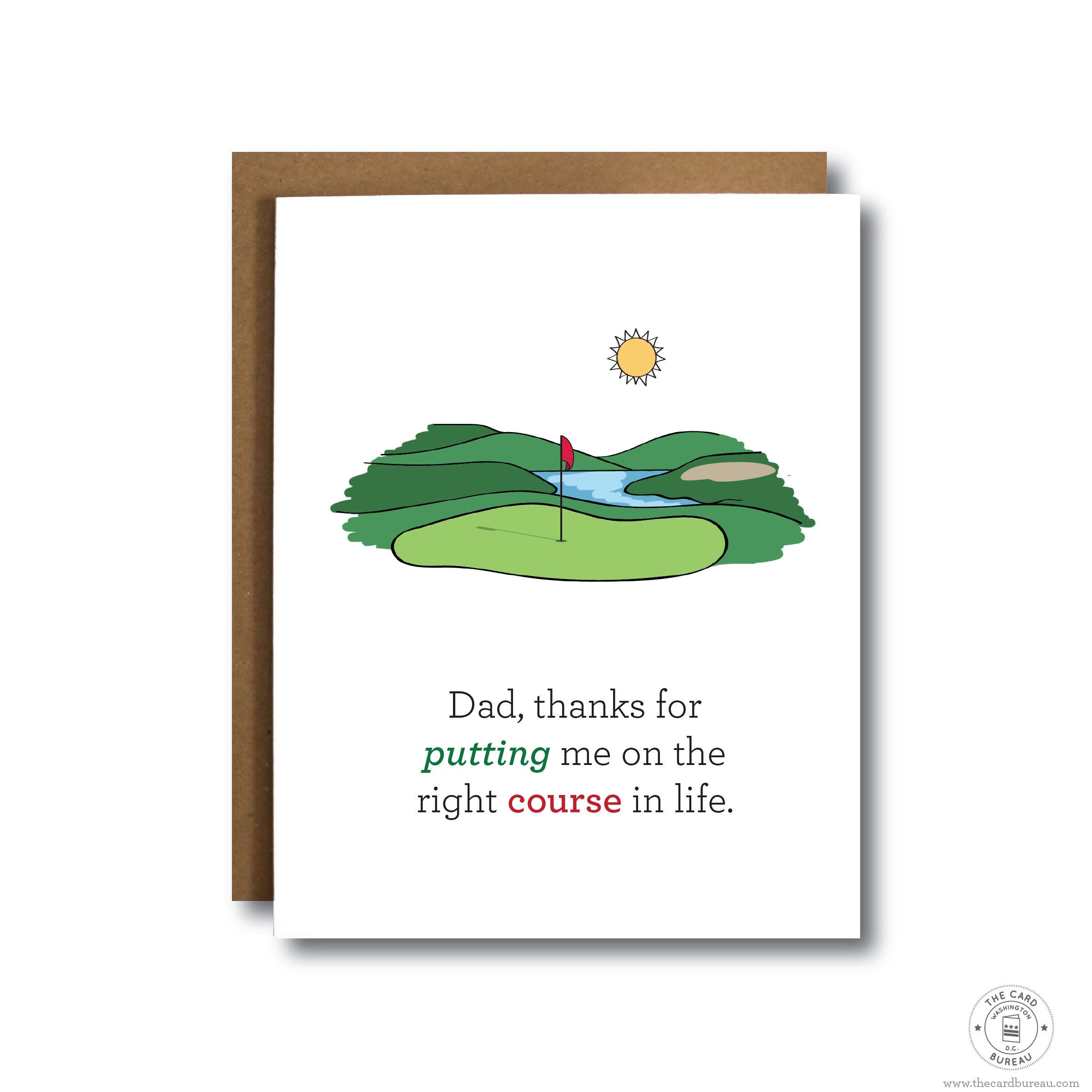 Funny Fathers Day Golf Card Pun Golf Father’s Day Card - Etsy