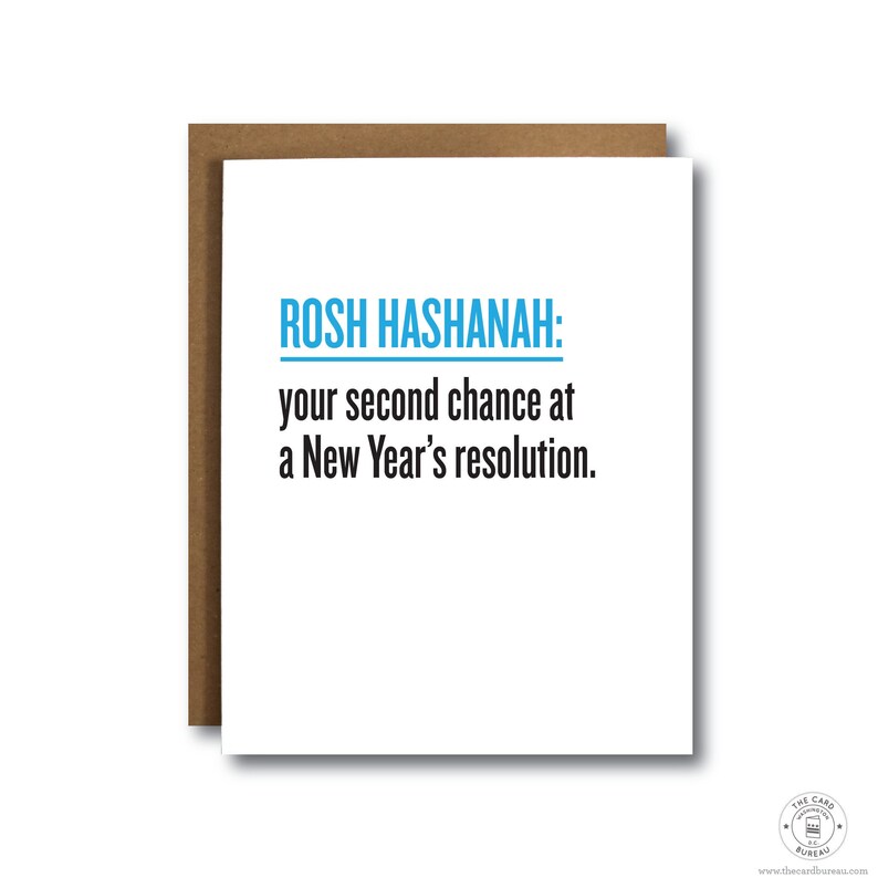 Funny Rosh Hashanah Cards Jewish New Year Cards Rosh | Etsy