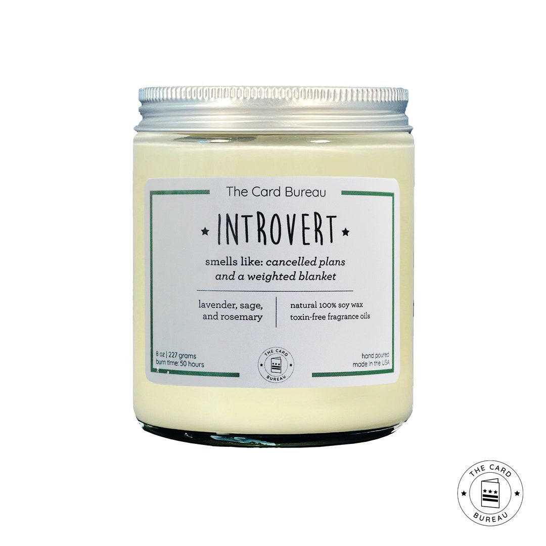 Introvert Candle Funny Introvert Gift Gifts for Introverts Etsy
