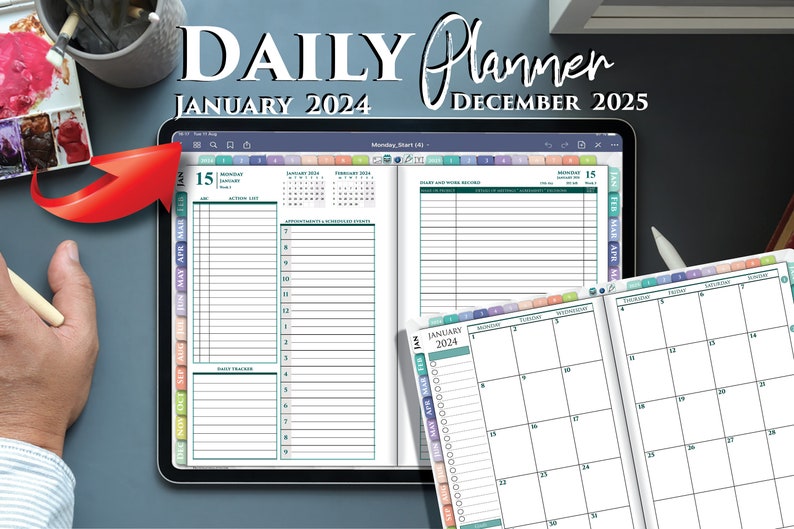 Digital Passion Daily Planner