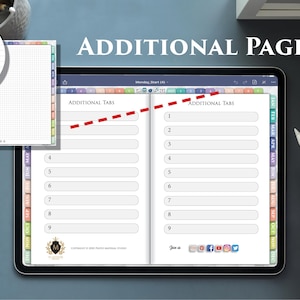 Hobonachi Style Digital Planner PDF – Minimal Grid Planner for Daily Planning & Journaling | 2026 2027 image 8