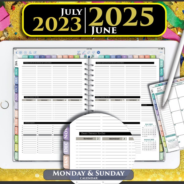 Weekly Planner Pad Etsy
