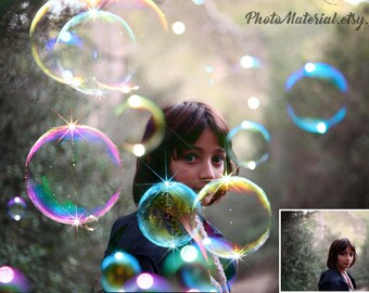 Bubble Overlay Photo Overlays png Wedding Newborn Bubbles Digital Photo Effect Photography backdrop