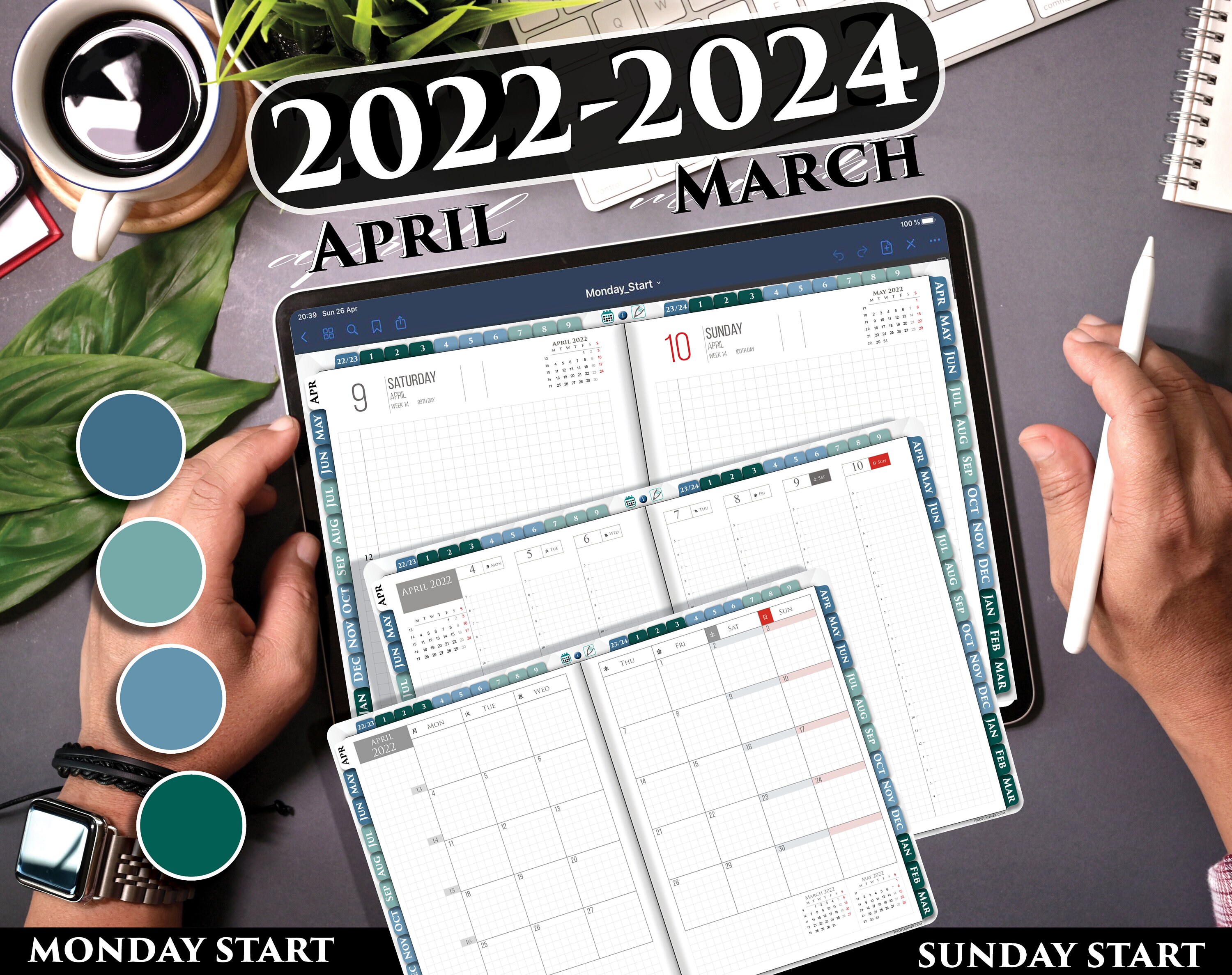 Digital Daily 2022 2023 Ipad Planner Personal Boss Insert - Etsy Israel