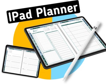 Digital Planner GoodNotes Daily | 2024 2025 | iPad Goal Planner | Personal Organizer