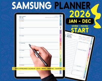 Agenda digitale 2026: Samsung Notes e Android, layout giornaliero e settimanale