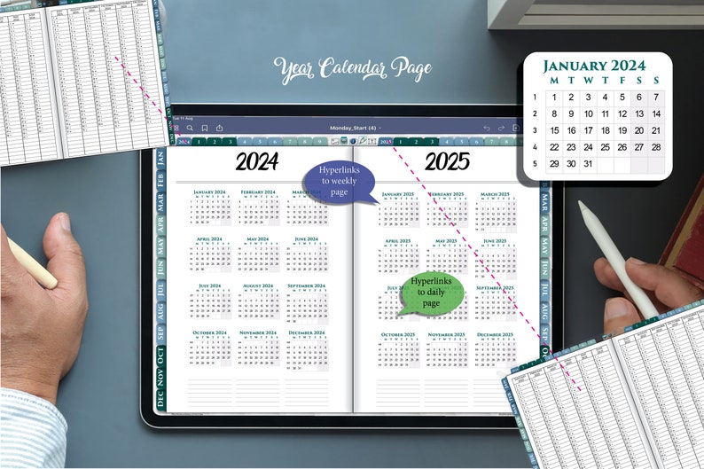 ipad franklin planner for 2024 2025