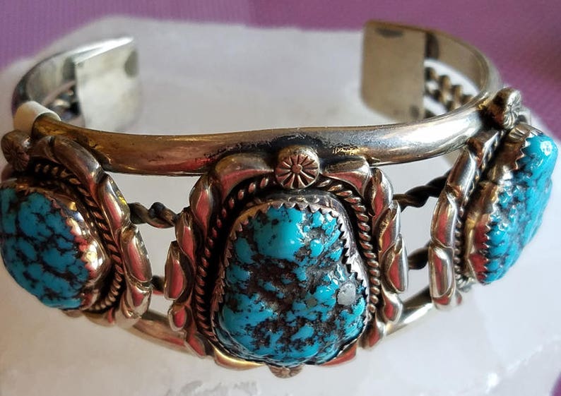 301 Turquoise and Sterling Silver Cuff Bracelet